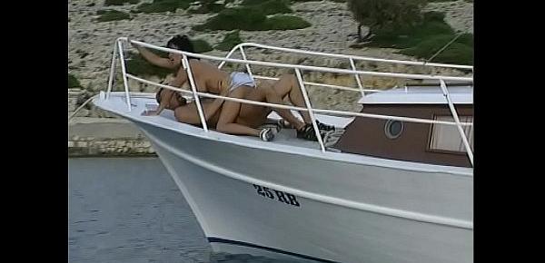  A young girl pays her trip in a boat getting fucked by the skipper